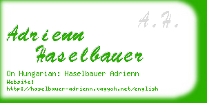 adrienn haselbauer business card